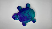Large Articulated Turtle – Purple & Green Gradient
